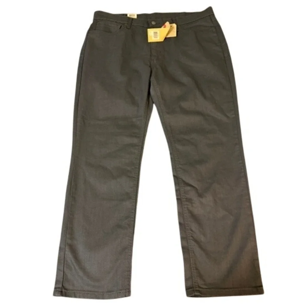 Levi's 541 Athletic Taper Grey Stretch Pants Men's Size 38x30 New with Tags